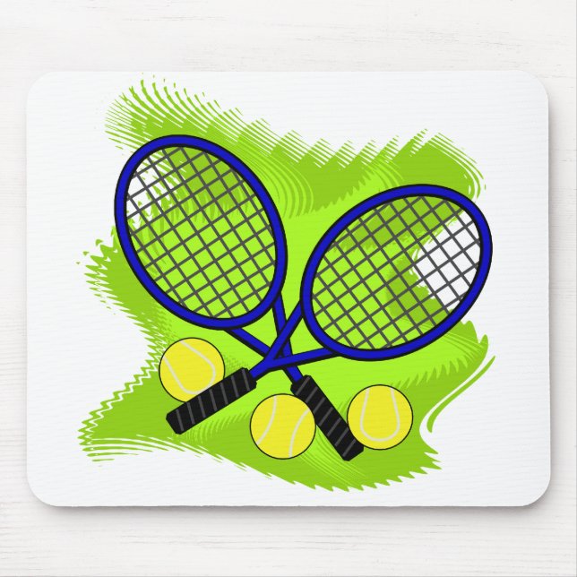 Tennismusen vadderar musmatta (Framsidan)