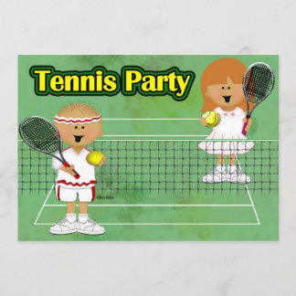Tennisparty Inbjudningar