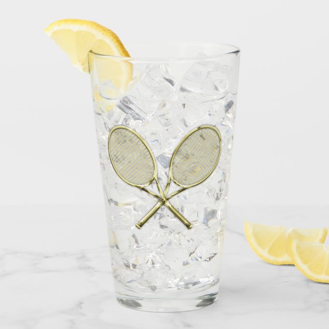 Tennisracket Glaskopp (Framsida Ice)