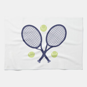 Tennisracket Kökshandduk
