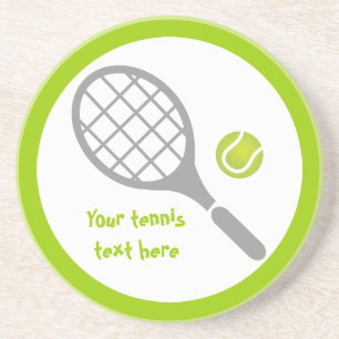 Tennisracket och boll anpassningsbar underlägg