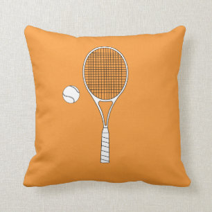 Tennisracket- och bollamerikanen Mojo kudder Kudde