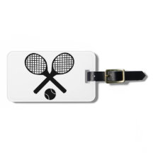 Tennisracket och tennisboll