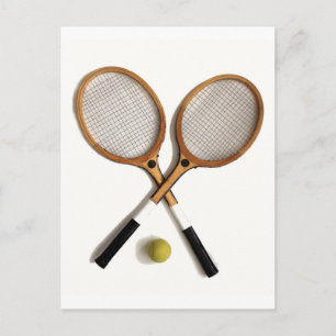 tennisracket, sportar, matcher, vykort
