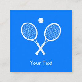 Tennisracketar med Boll Ultramarine Blue-Anpassnin Tilläggskort