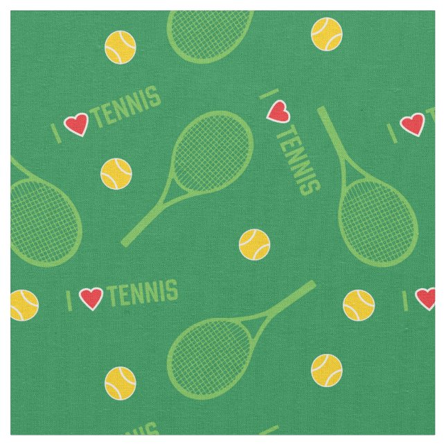 Tennisracketar på gröntens bakgrund tyg (Närbild)