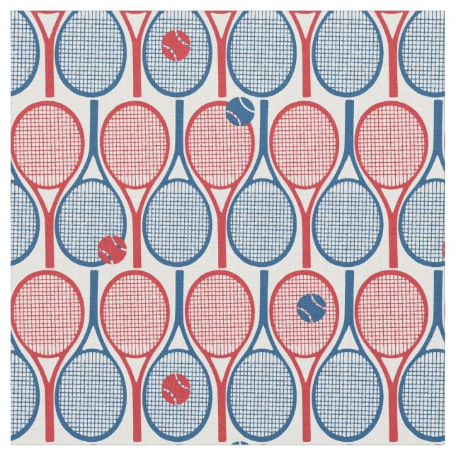 Tennisracketar på vit bakgrund tyg (Närbild)