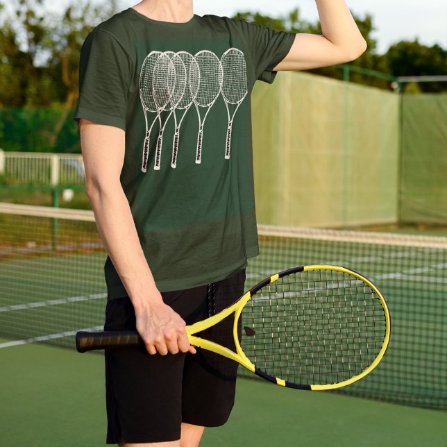 tennisracketar t-shirt (Skapare uppladdad)