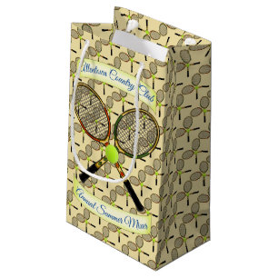 Tennisracketgåvan hänger lös