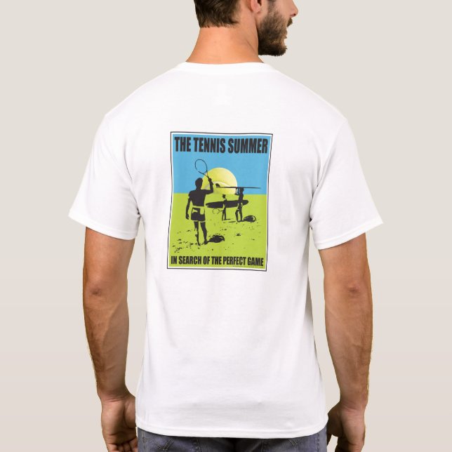 Tennissommaren T Shirt (Baksida)
