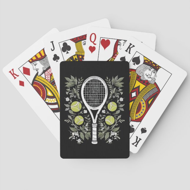 Tennisspelare Casinokort (Baksidan)