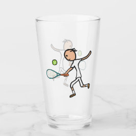 Tennisspelare Glaskopp
