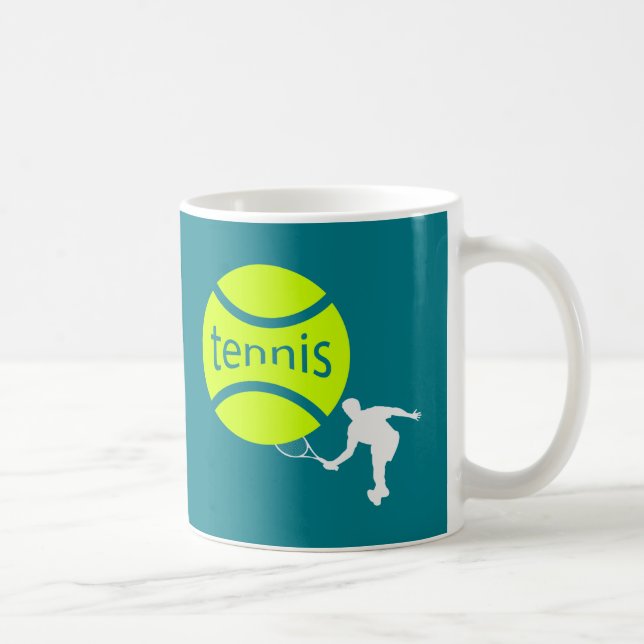 Tennisspelare Kaffemugg (Höger)