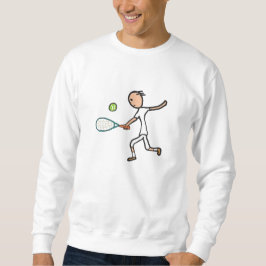 Tennisspelare Lång Ärmad Tröja