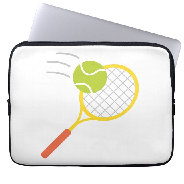 tennisspelare laptop fodral (Framsidan)