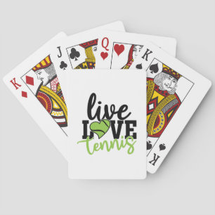 Tennisspelare   Live Love Tennis Casinokort