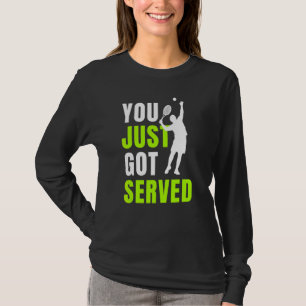Tennisspelare och tränare Citat Sportiga män och k T Shirt
