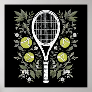 Tennisspelare Poster