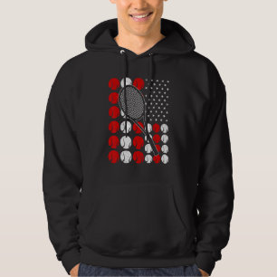 Tennisspelare Sport  Tennisboll Amerikansk tennis Hoodie