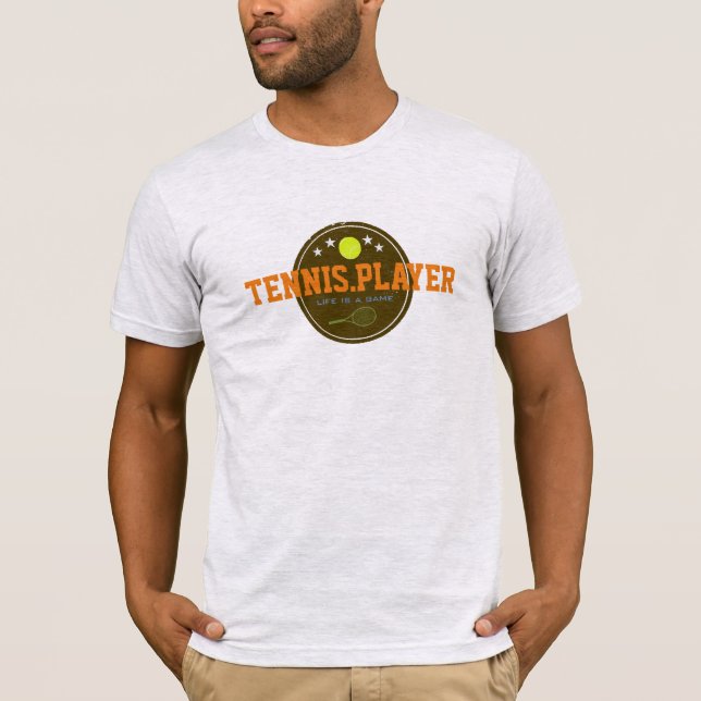 tennisspelare tee (Framsida)