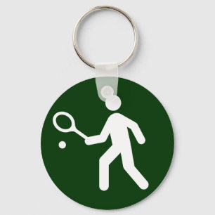 Tennissymbol Keychain Nyckelring