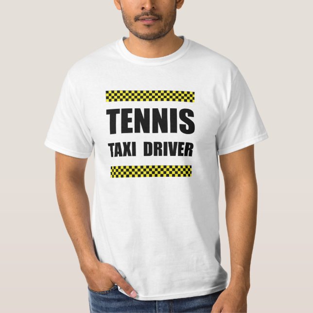 Tennistaxichaufför Tee (Framsida)