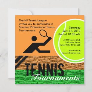 Tennisturnering 2 inbjudningar