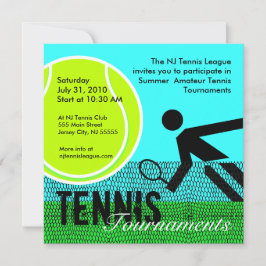 Tennisturneringinbjudan 1 inbjudningar