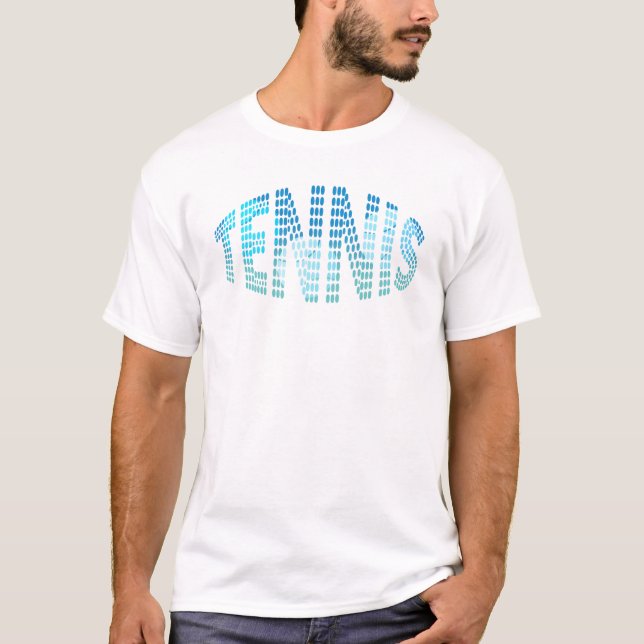 Tennisutslagsplats T-shirt (Framsida)