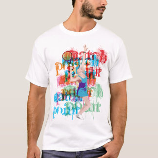 Tennisutslagsplats T Shirt