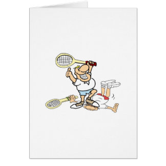 Tennisvinnare Hälsningskort