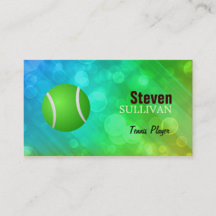 Tennisvisitkortar Visitkort