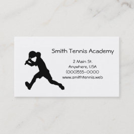 Tennisvisitkortar Visitkort