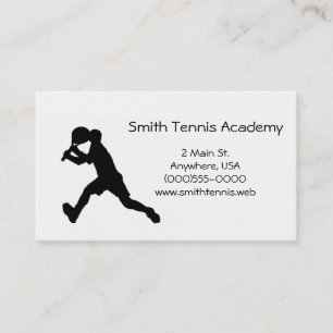 Tennisvisitkortar Visitkort