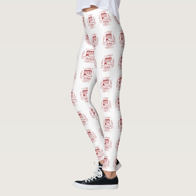 Tennsnäcka sardiner leggings (Vänster)