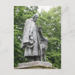 Tennyson och hans Hund Vykort