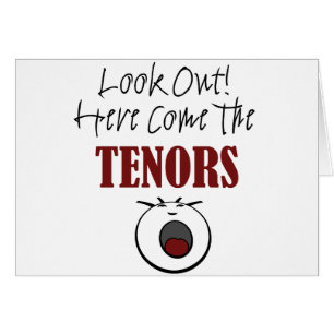 Tenor Hälsningskort