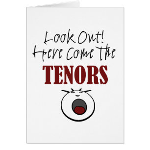 Tenor Hälsningskort
