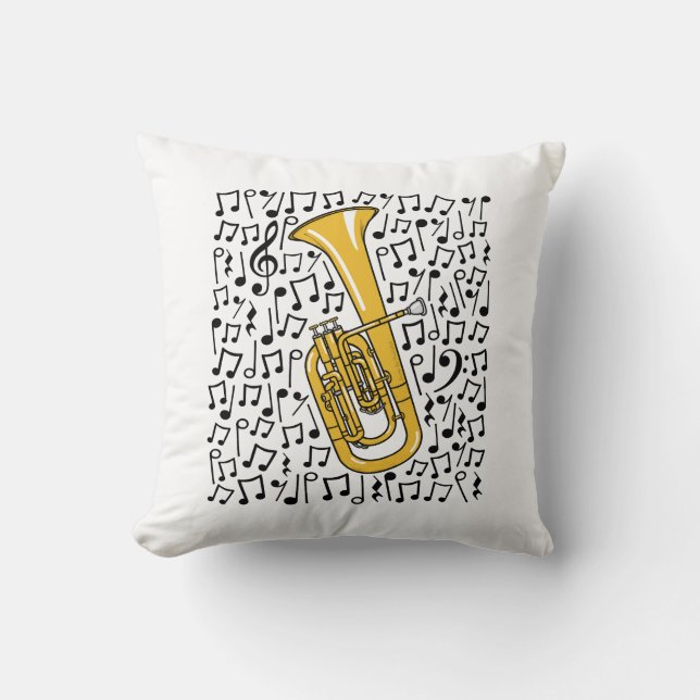 Tenor Horn Musik noter Brass Music Teacher Kudde (Framsida)