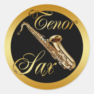 TENOR SAX RUNT KLISTERMÄRKE