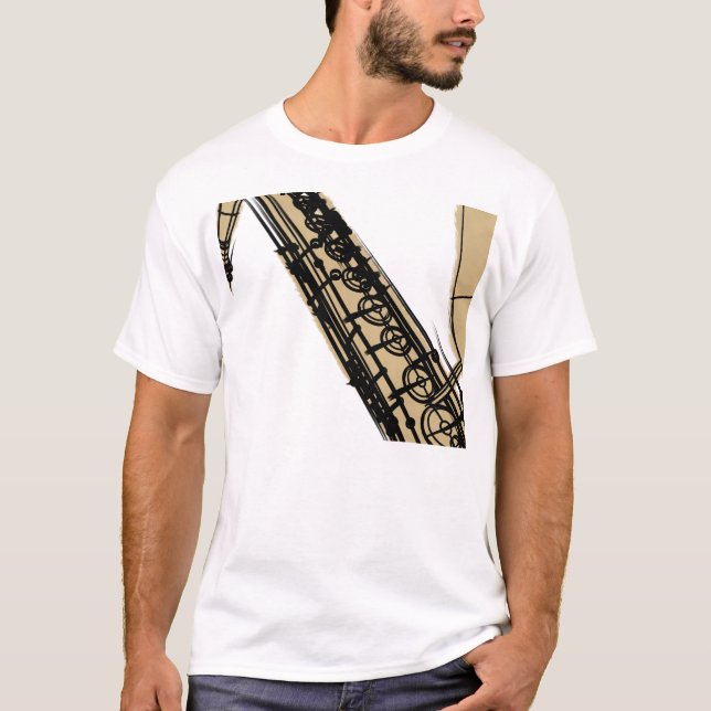 tenorsaxkakier tee (Framsida)