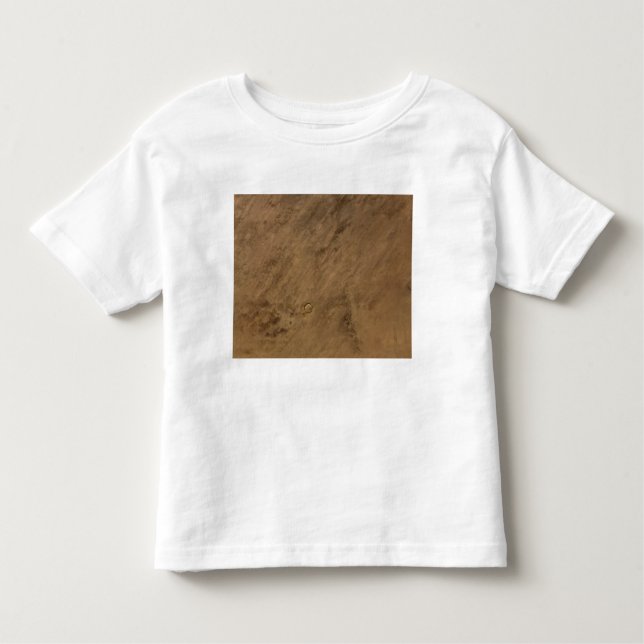 Tenoumer Crater i Mauretanien T Shirt (Framsida)