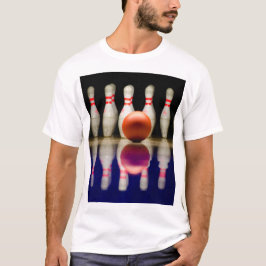 Tenpin Bowling Strike. T Shirt