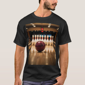 Tenpin Bowling Strike. T Shirt