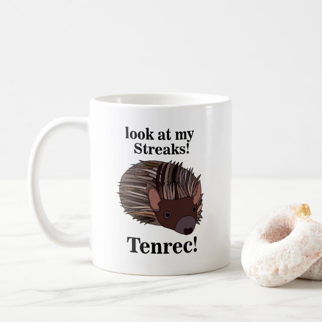 Tenrec Animal Funny Kaffemugg (Med munk)