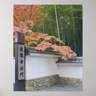 Tenryuji Temple North Grind Poster