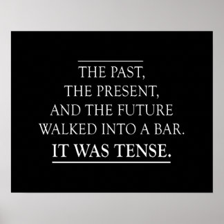 Tense Joke Poster