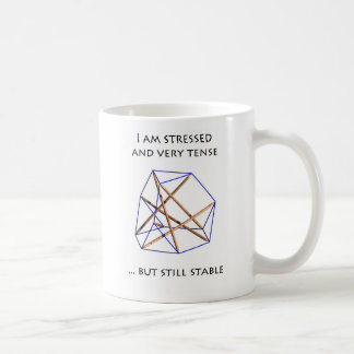 Tensegrity Mug - I am stressed and tense Kaffemugg
