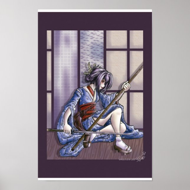 Tenshi the ninja geisha poster (Framsidan)
