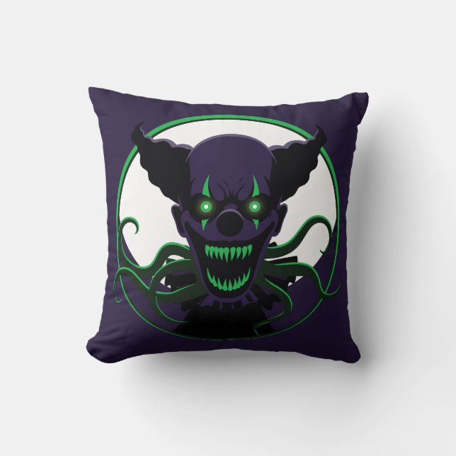 Tentacle Clown Kudde (Framsida)